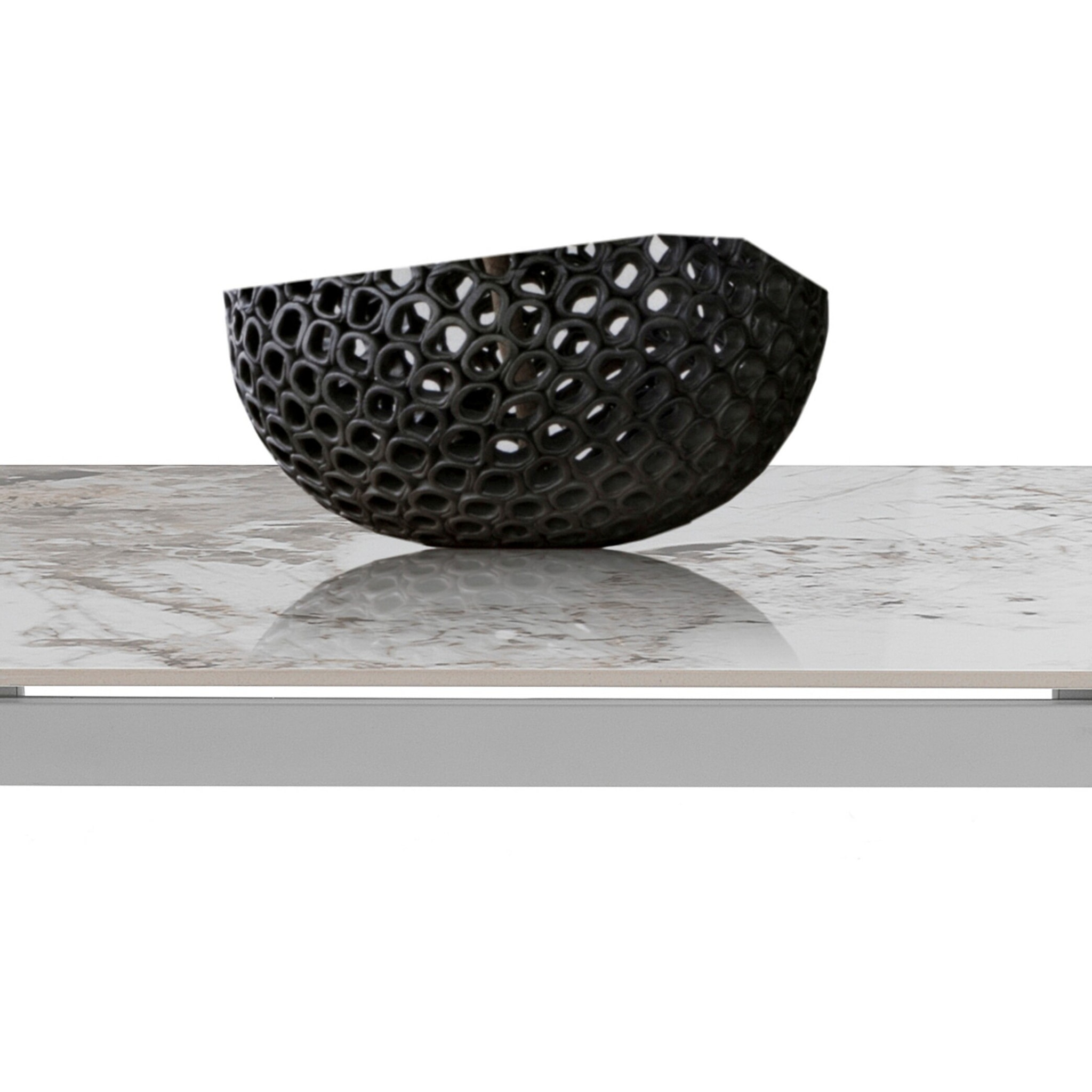 TOMASUCCI Tavolo allungabile MICCIU WHITE - ONICE MARBLE