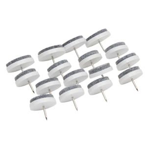 16 patins clou en feutre