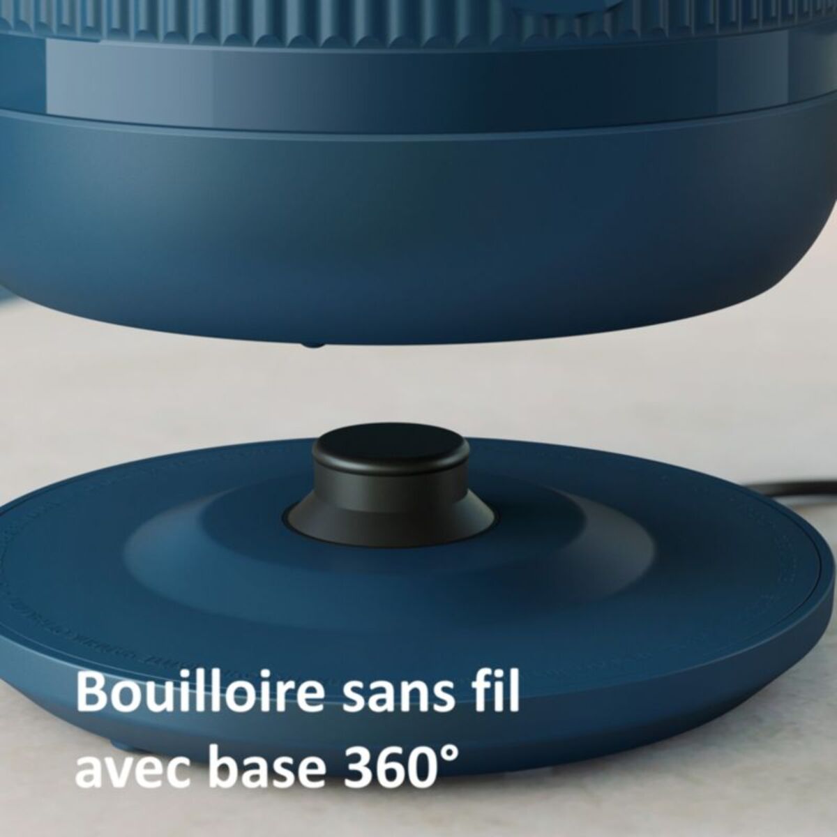 Bouilloire PHILIPS HD9411/70 Bouilloire électrique bleue Série 3000 1.7L, 2200W
