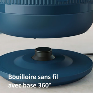 Bouilloire PHILIPS HD9411/70 Bouilloire électrique bleue Série 3000 1.7L, 2200W