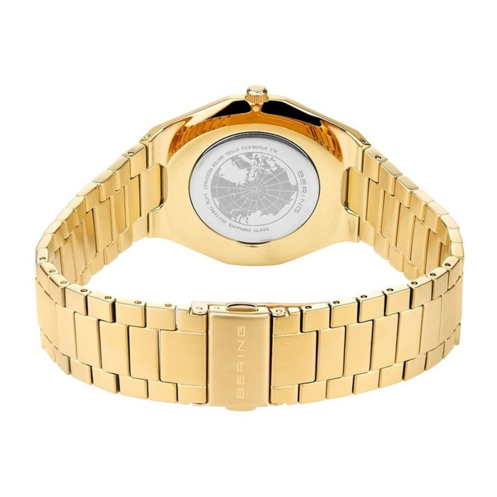 Reloj Bering 19641-730 Hombre Analogico Cuarzo con Correa de Acero inoxidable