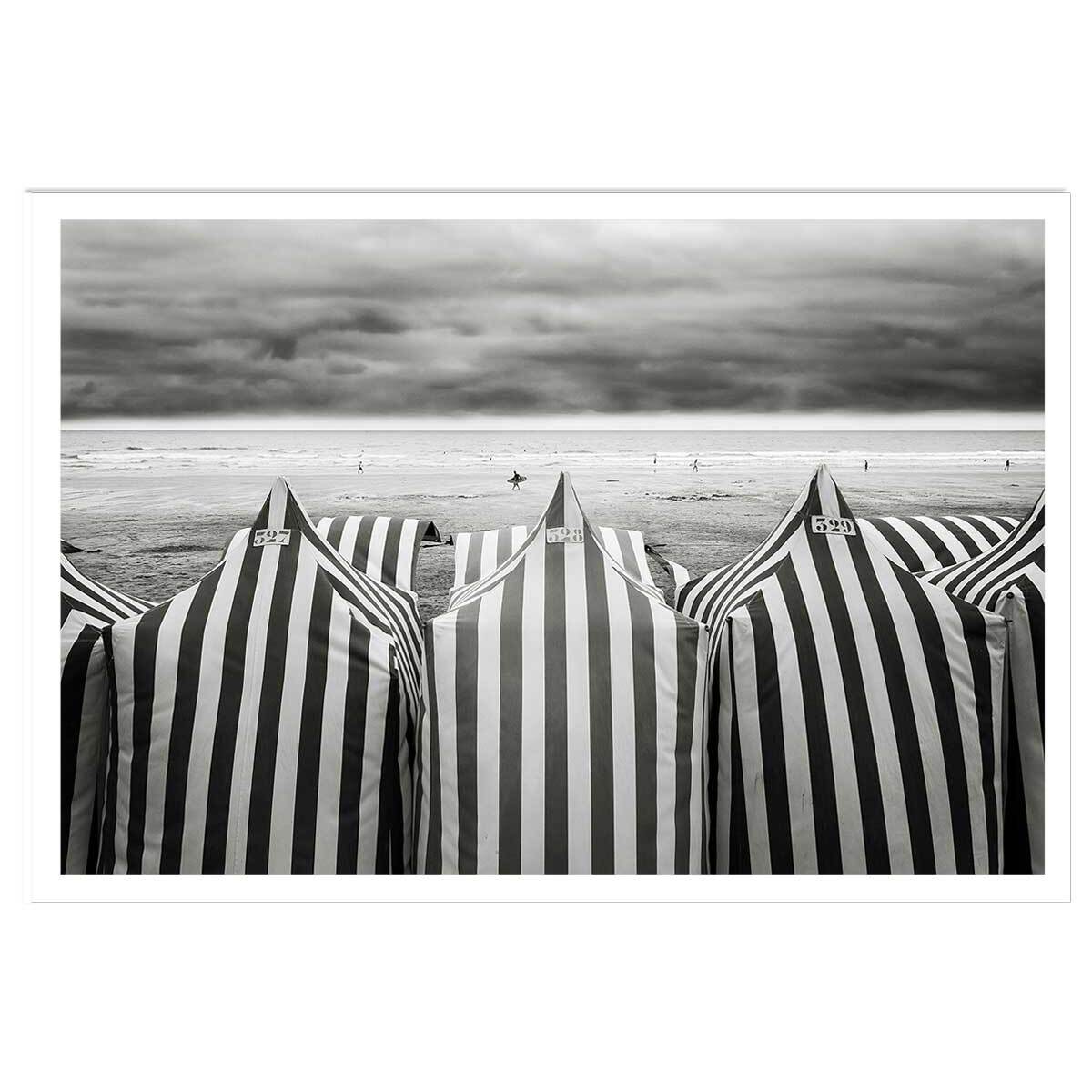Poster tente de plage, 528 Affiche seule