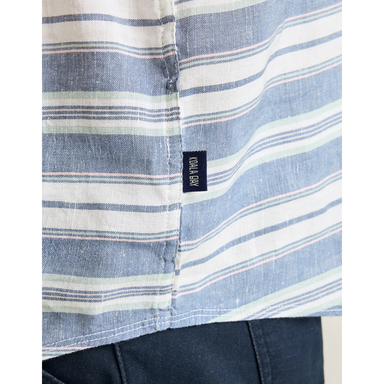 Camisa Manga Corta Azul - Coated