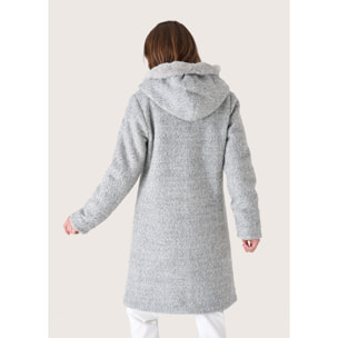 Cappotto Camomilla Medium Grey-Melange Lana