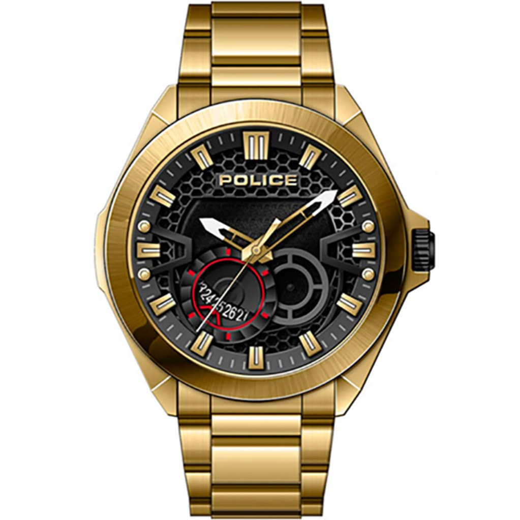 Reloj Police PEWJH2110302 Hombre Analogico Cuarzo con Correa de Acero inoxidable