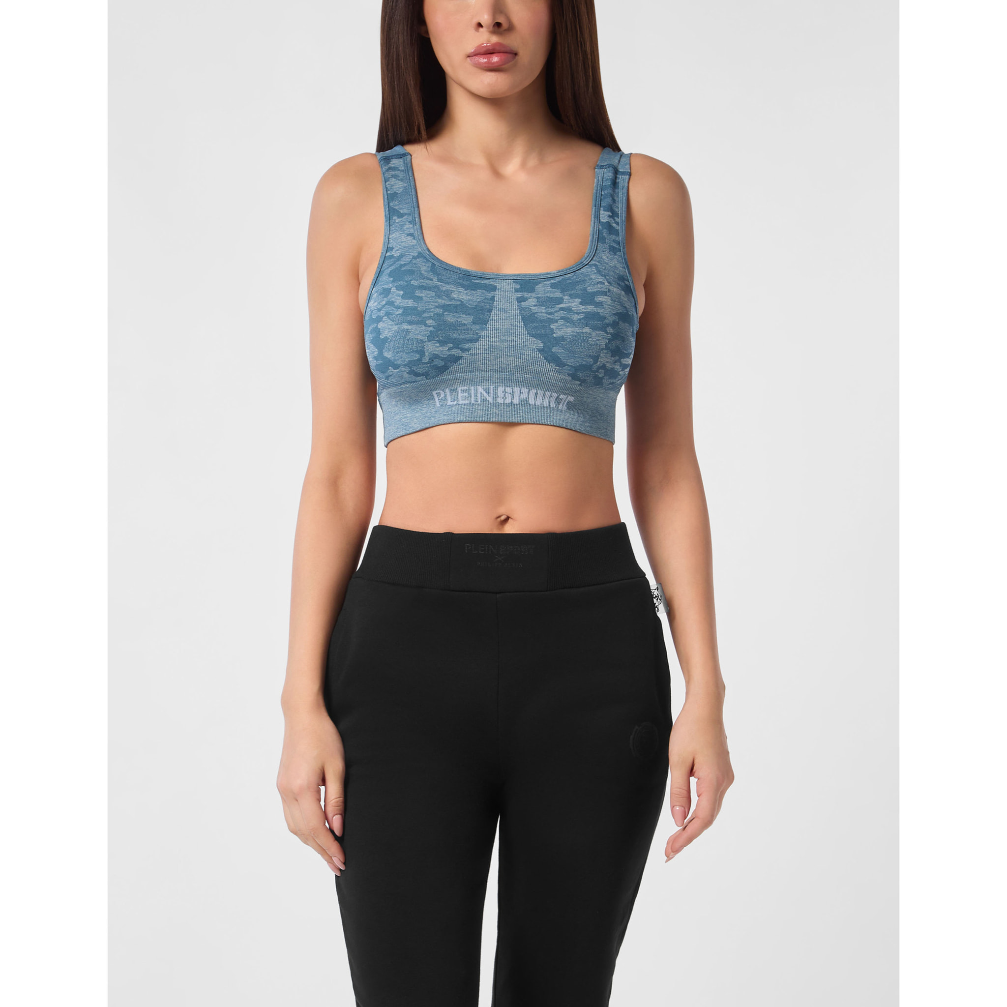 PLEIN SPORT Sports Bra LOGO