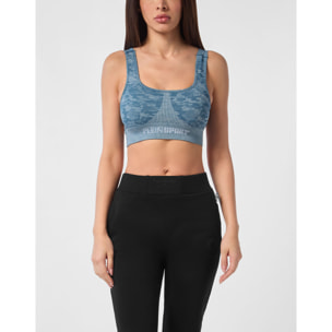 PLEIN SPORT Sports Bra LOGO