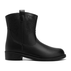 Botines de Niña Cowboy Negro