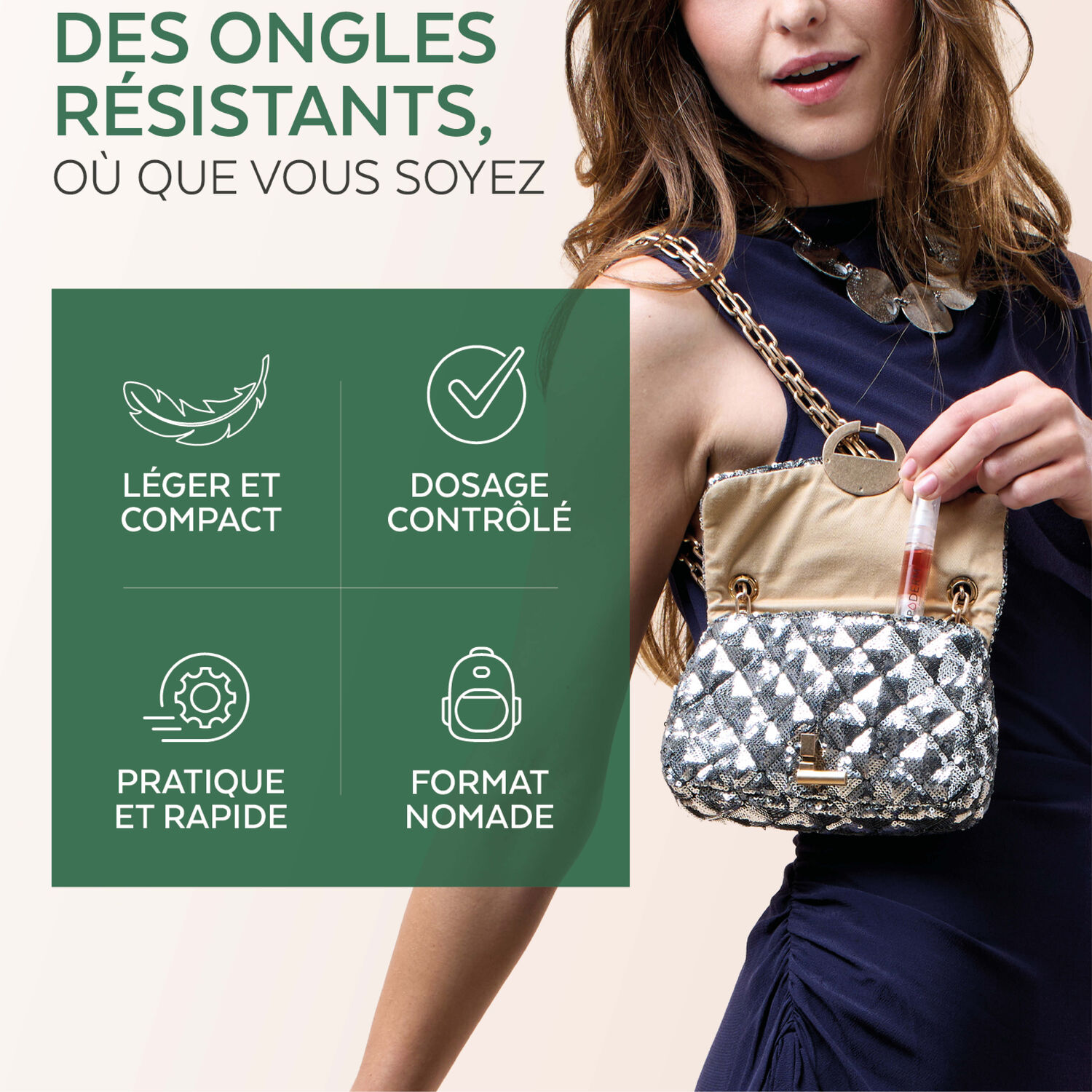 Professional - Stylo Sérum Ongles Cassants, Striés 4ml