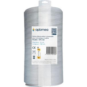 Climatiseur Accessoire OPTIMEA evac univ pour clim 13 cm