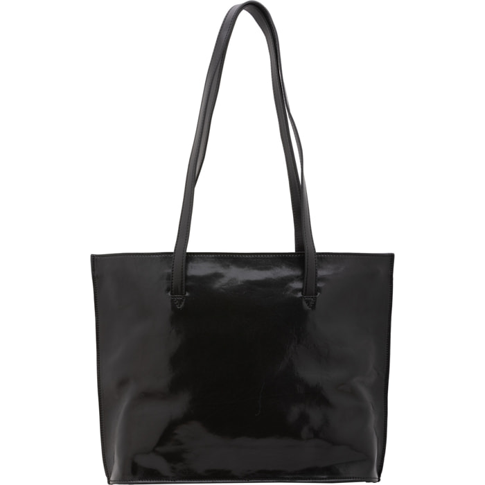 Borsa a spalla da donna - Modello False - 100% pelle - 31.0 x 43.0 x 10.0 cm