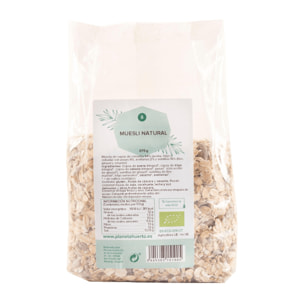 PLANETA HUERTO | Muesli Natural Ecológico de – Rica Fuente de Fibra, Vitaminas y Minerales, Perfecto para Desayunos Energéticos y Saludables, Bolsa de 375 g