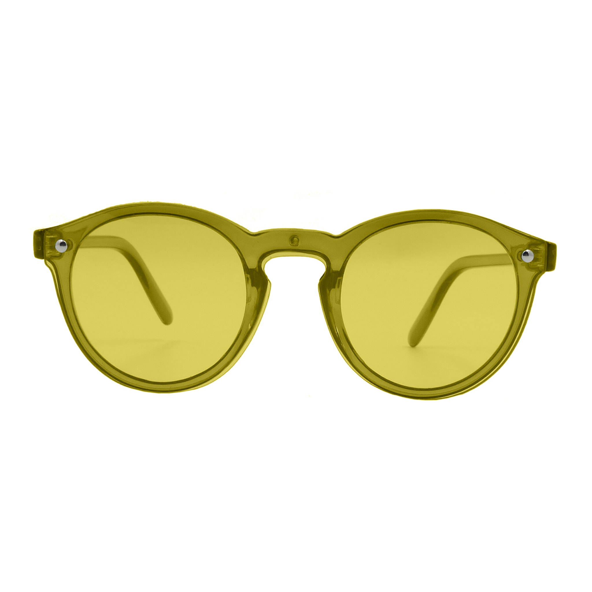 Gafas de sol OCEAN MILAN - Amarilla transparente / Amarilla