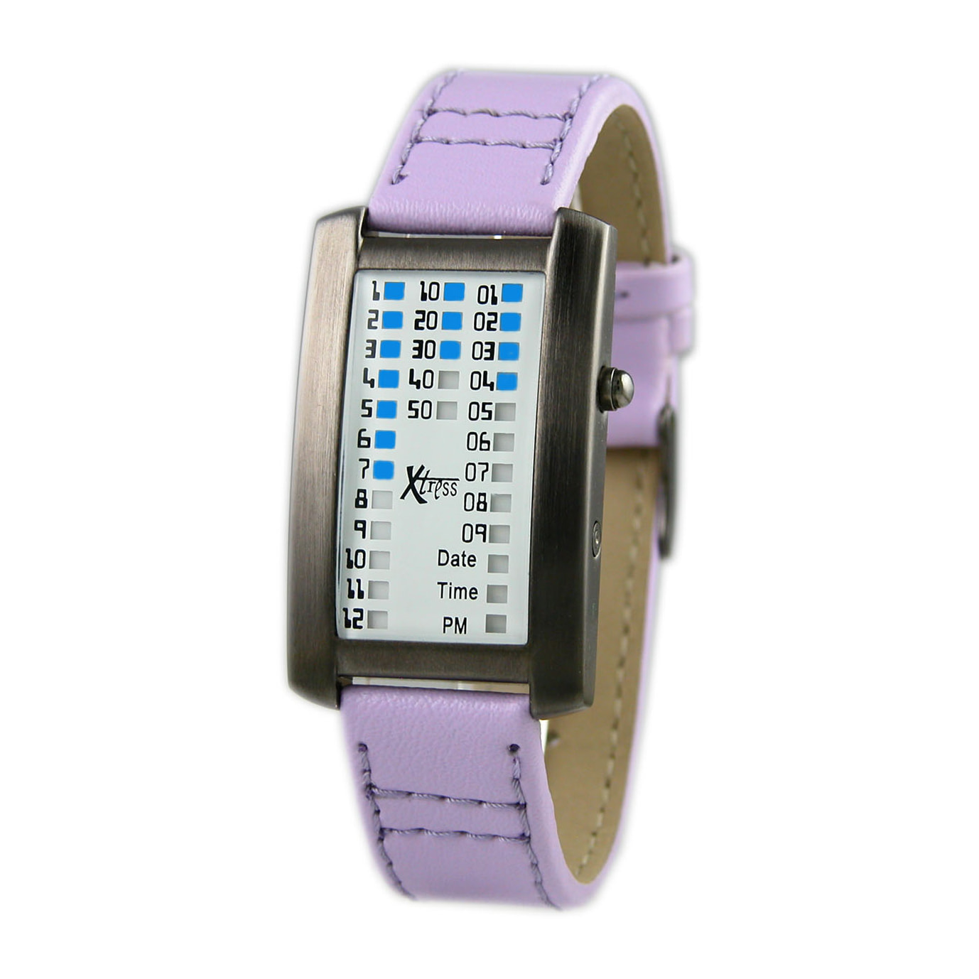 Reloj Xtress XDA1030P Unisex Binario Cuarzo con Correa de Piel