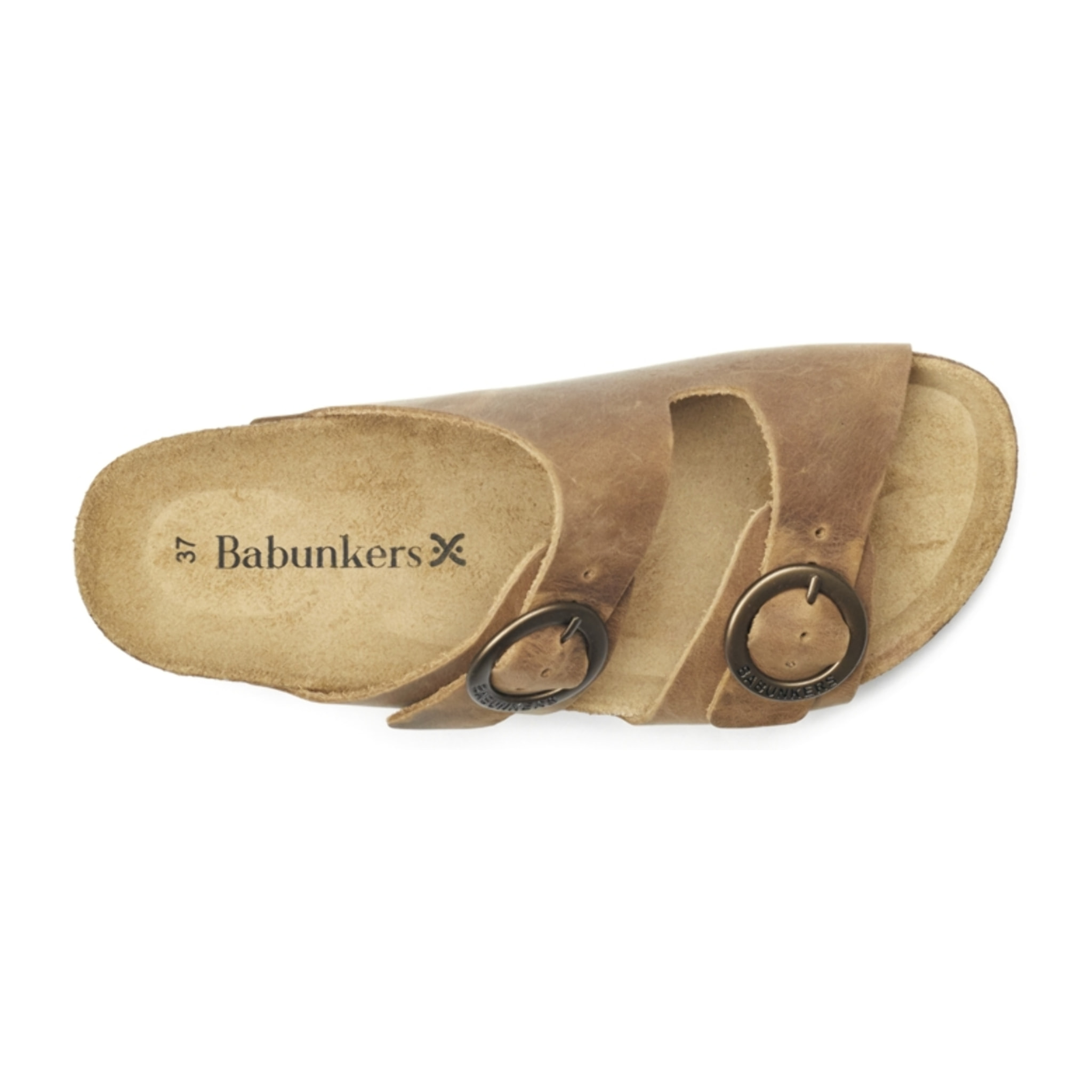 SANDALO IBIZA BABUNKERS MARRONE