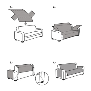 Cubre SOFÁ modelo TIBET