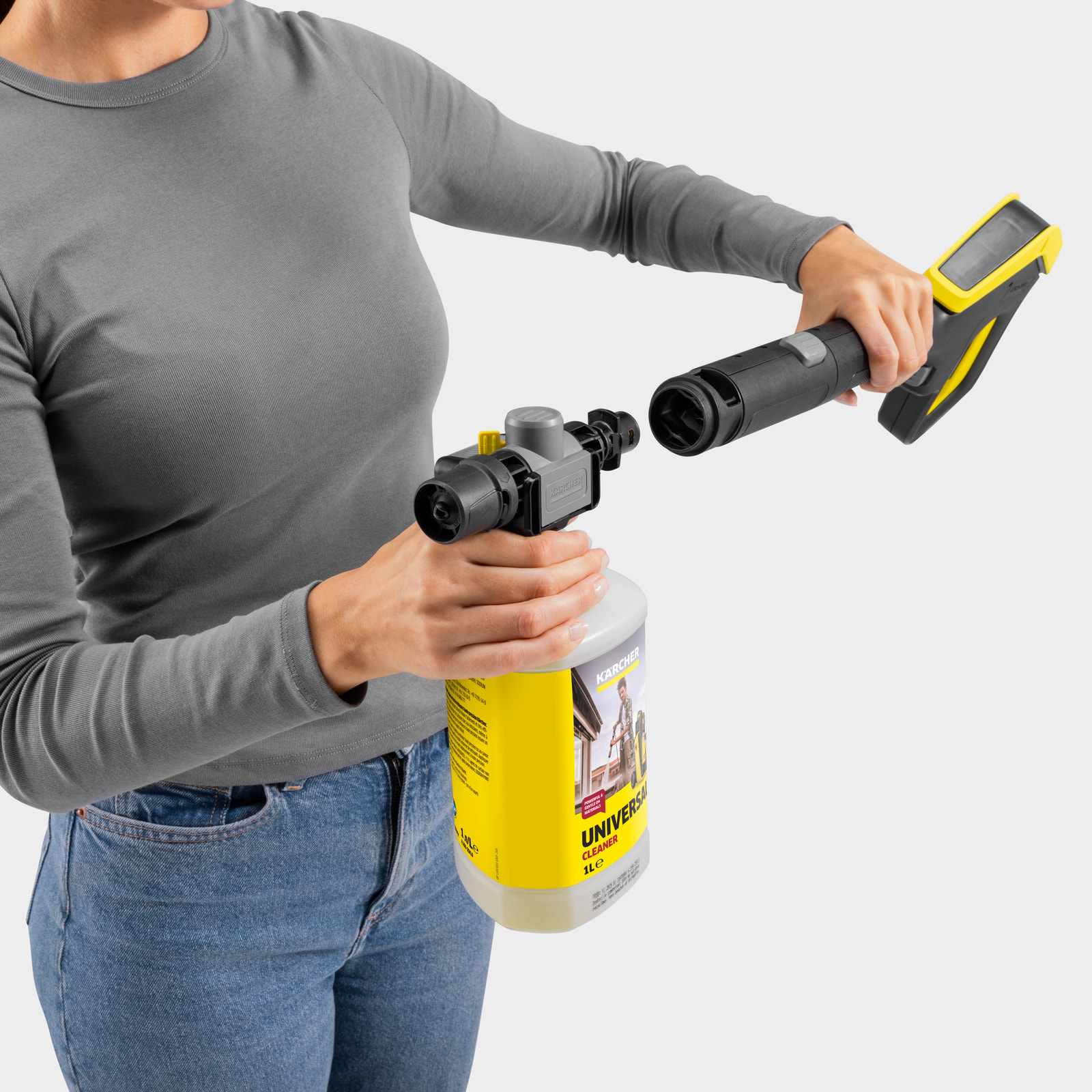Nettoyeur haute pression KARCHER K7 Comfort Premium Connect - 180 bars - 600L/h - Flexible anti vrille - enrouleur