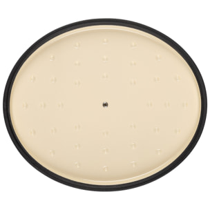 Cocotte en fonte Bellamonte, Ovale, Vert, 33 cm
