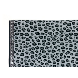 Telo Mare Spugna Jacquard Spiaggia Disegno Cleopatra