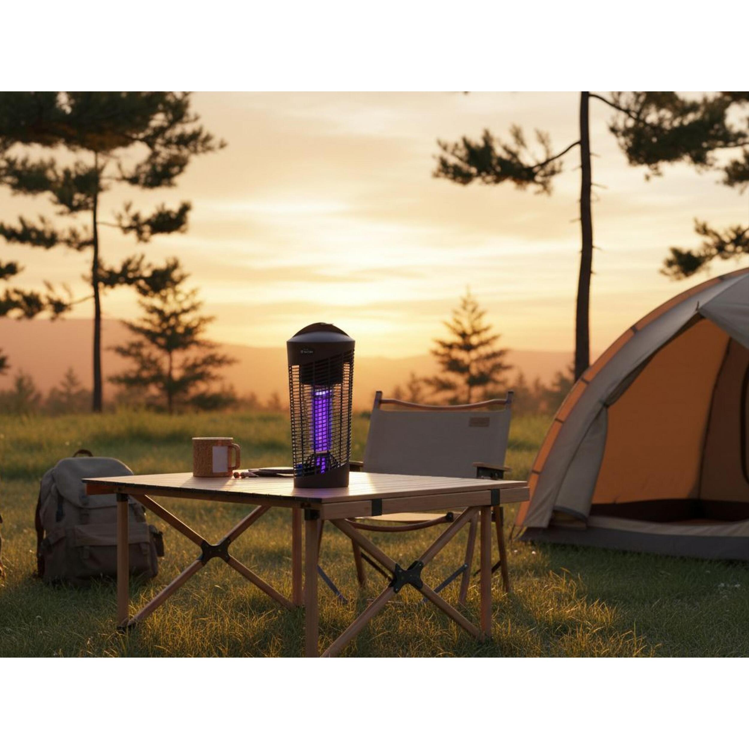 Mata insectos de techo o sobremesa 25W luz ultravioleta ZZAP TRAP EX-2 PURLINE