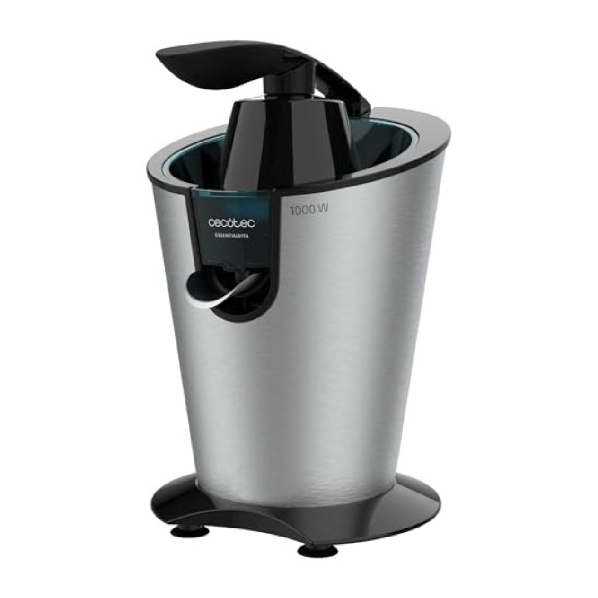 Cecotec Spremiagrumi elettrico a braccio EssentialVita PowerFresh 1000 Inox