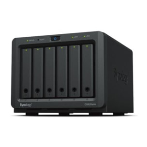 Synology DS620slim – NAS 6 baies compact SSD/HDD 2.5" – Intel Quad-Core