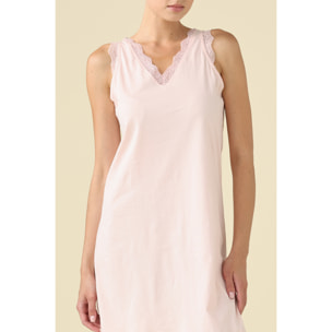 Camicia da notte donna estiva in cotone articolo essential. Noidinotte
