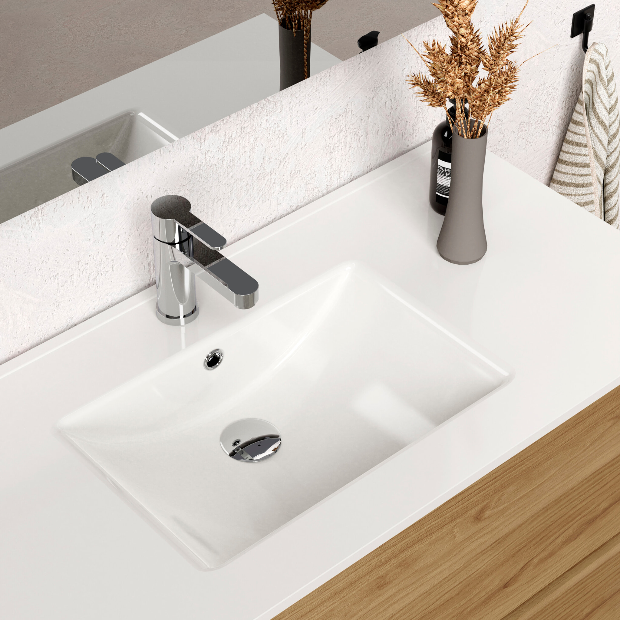 Conjunto mueble de baño SEA Alday, 100cm, Teka