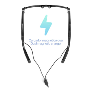 Gafas deportivas inteligentes GS300, llamada bluetooth, asistente de voz, control remoto de la cámara, podómetro.