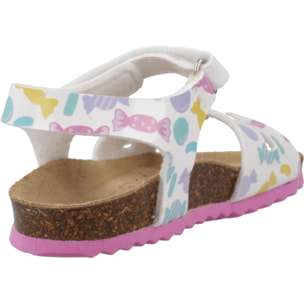 Sandalias Niña de la marca GEOX  modelo B SANDAL CHALKI GIRL BLANCO