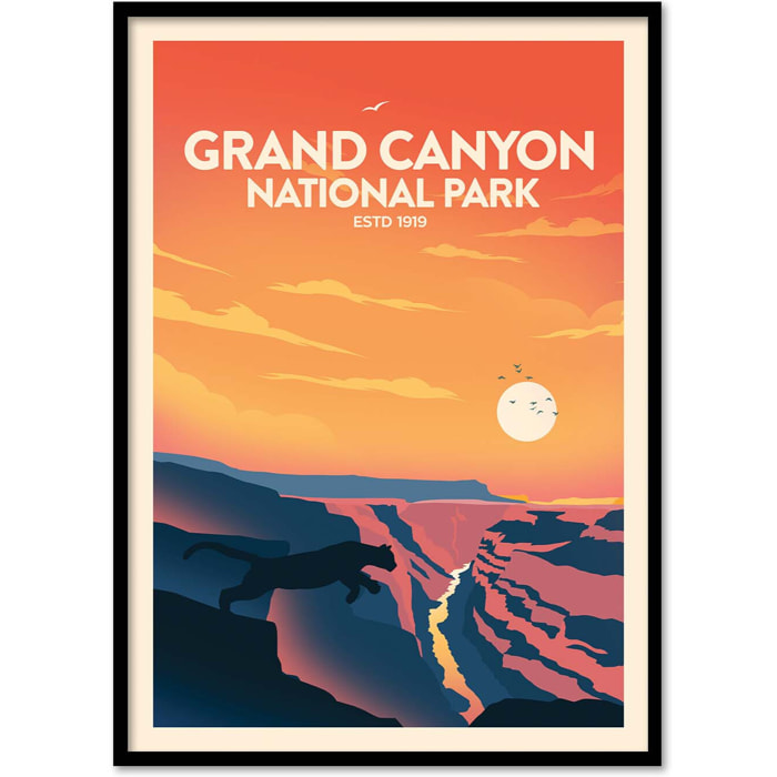 Affiche - Grand Canyon National Park - Studio Inception