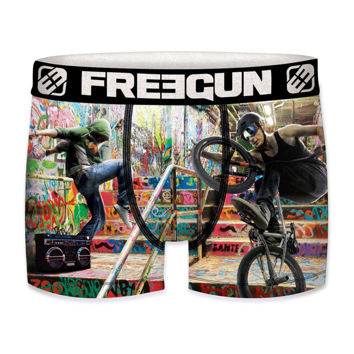 Calzoncillo boxer freegun bmx para niño