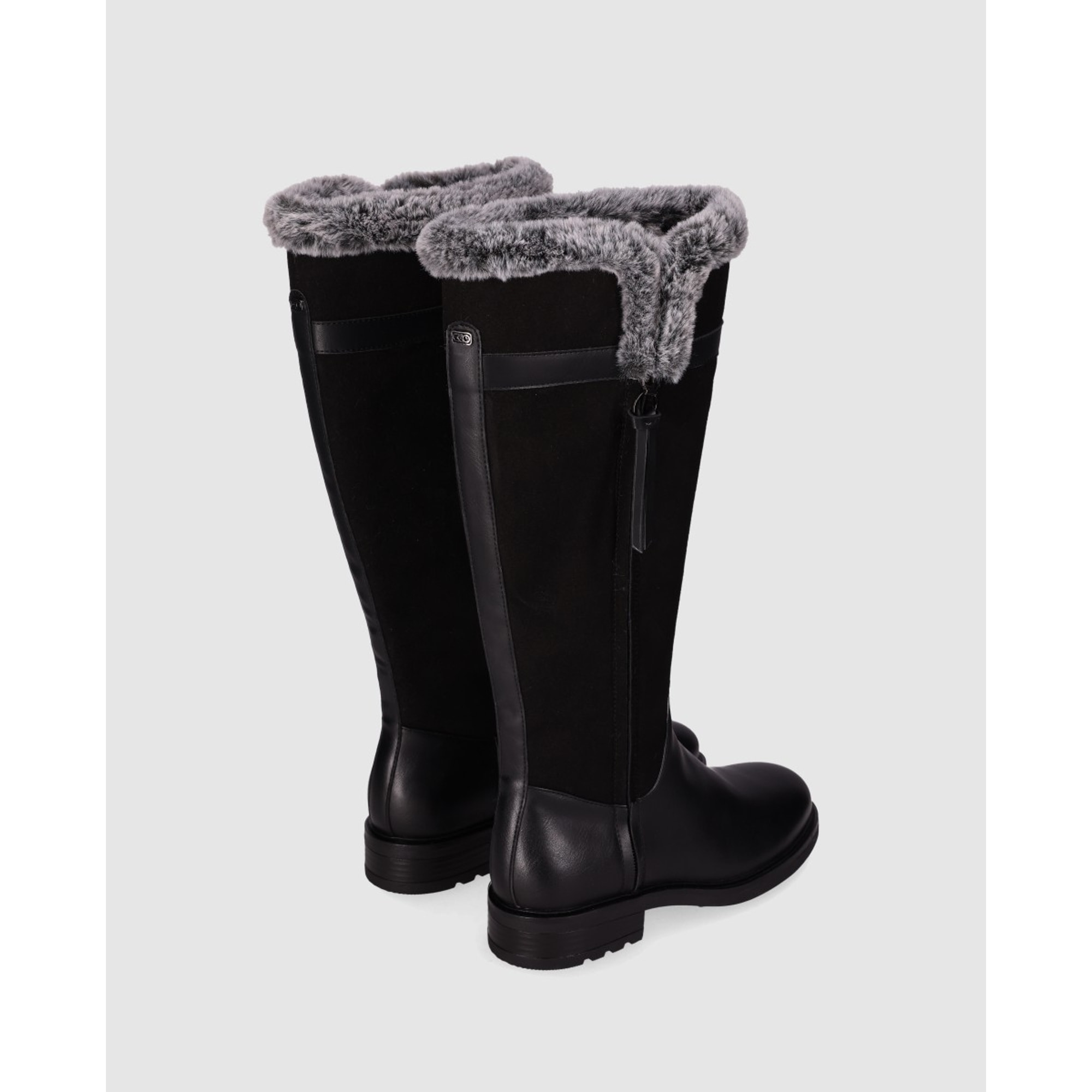 Botas - Negro - Tacón: Bajo
