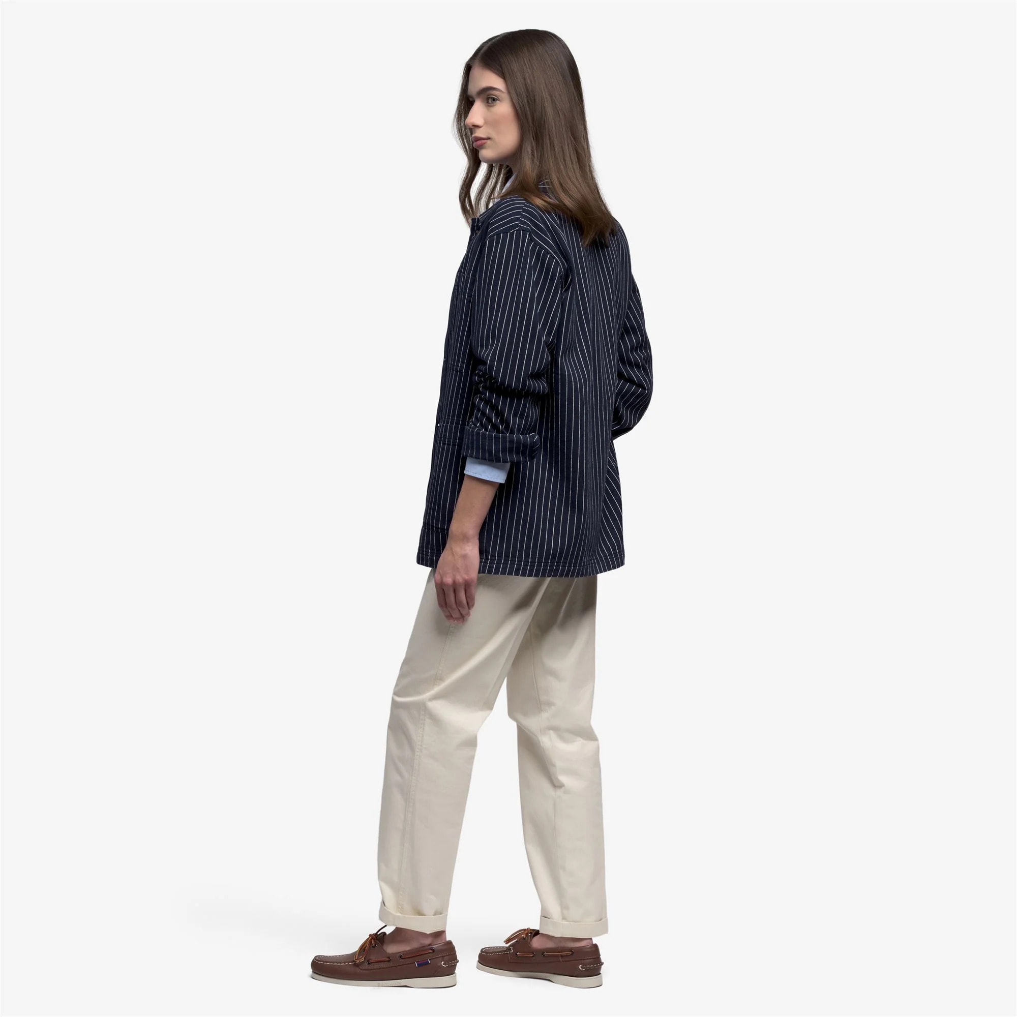 Sebago - Giacche Uomo Donna Blu - Dorr Stripes
