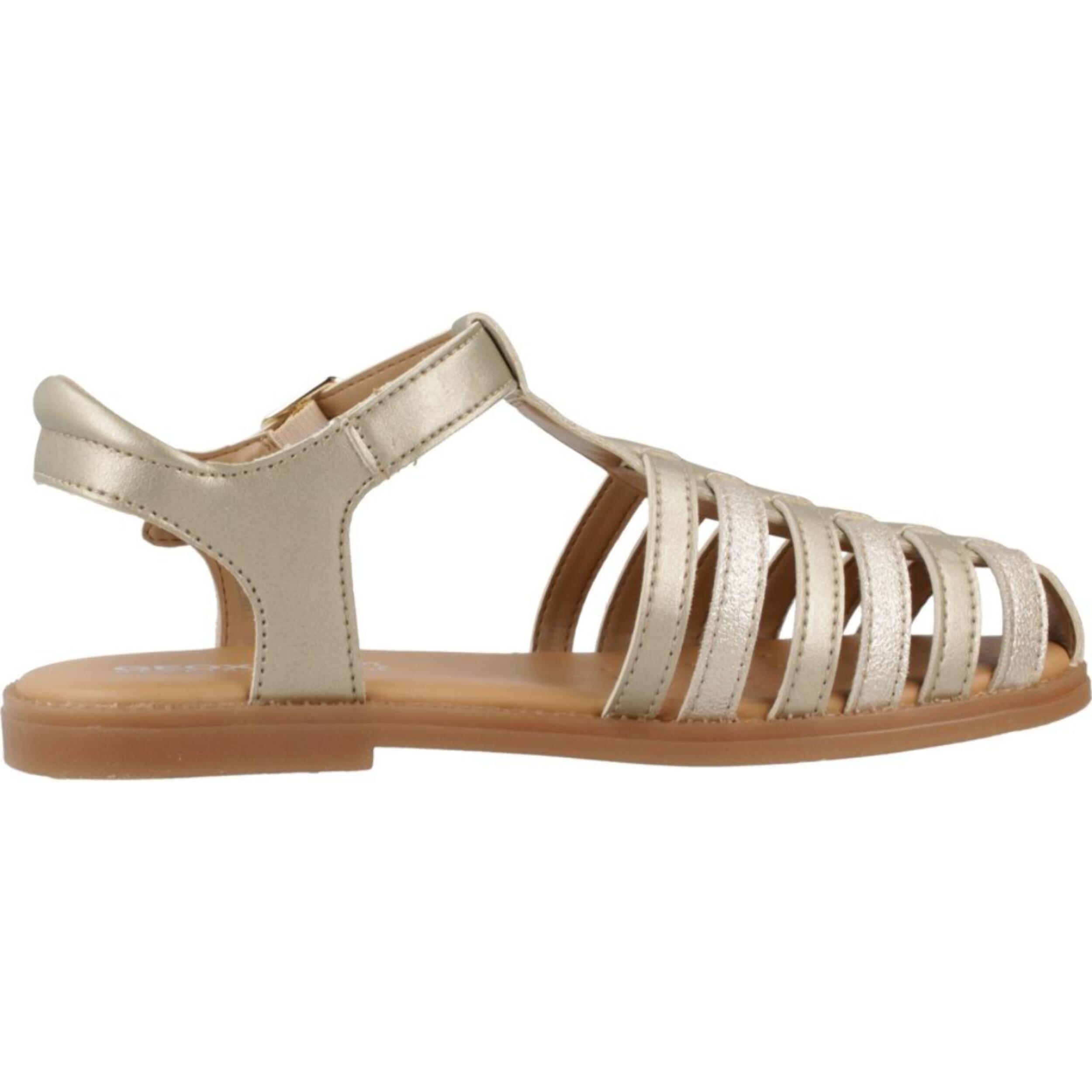 Sandalias Niña de la marca GEOX  modelo J SANDAL KARLY GIRL ORO