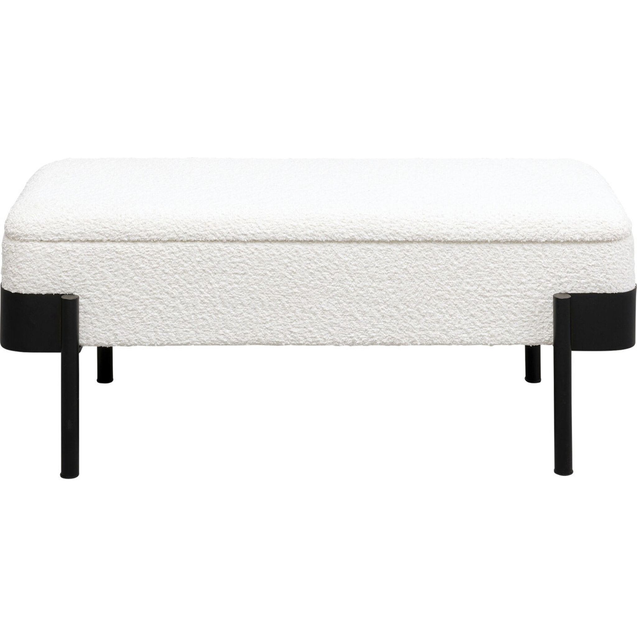 Banc-coffre Angelo blanc Kare Design