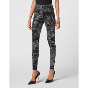 PHILIPP PLEIN Sport Leggings TATTOO