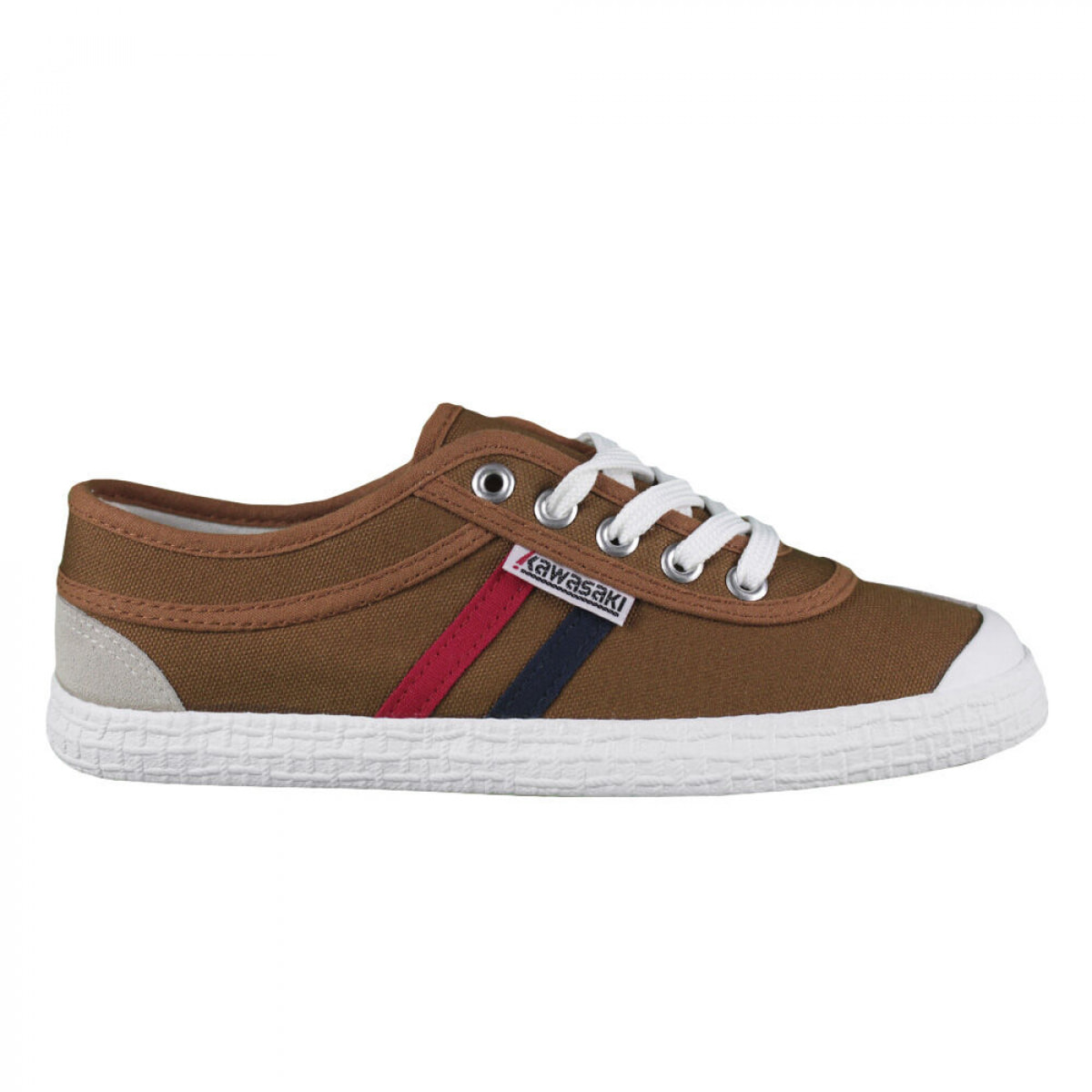 Zapatillas Sneaker para Hombre - KAWASAKI Retro Canvas Shoe K192496 5069 Adobe