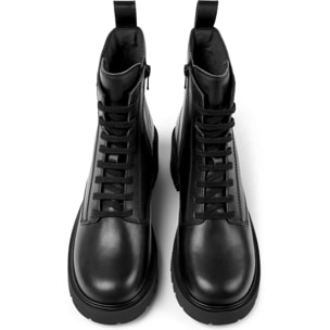 Botines - CAMPER Milah - Negro - Cuero liso