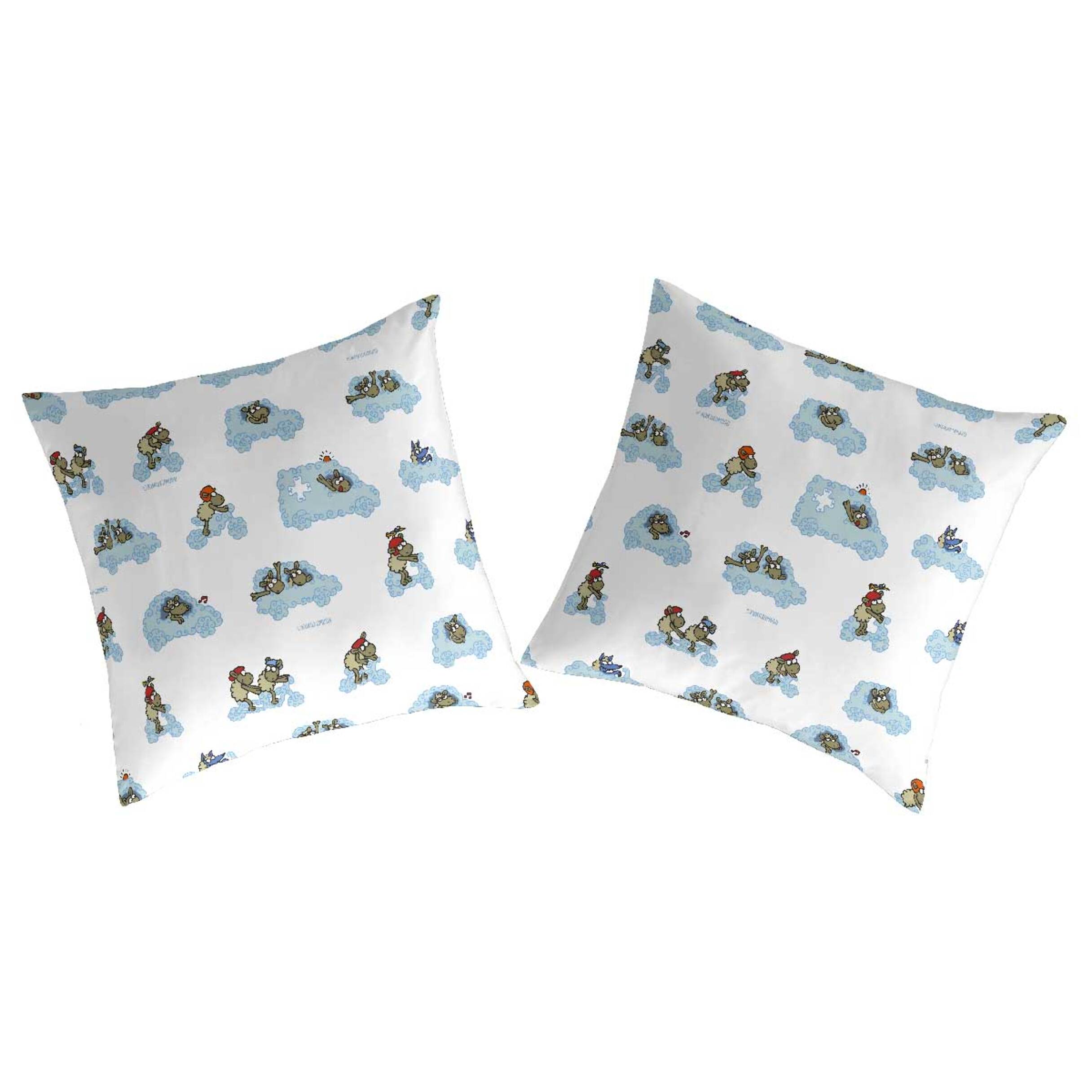 2 Fundas de cojín 65x65 cm EDICULOS - 100% algodón -