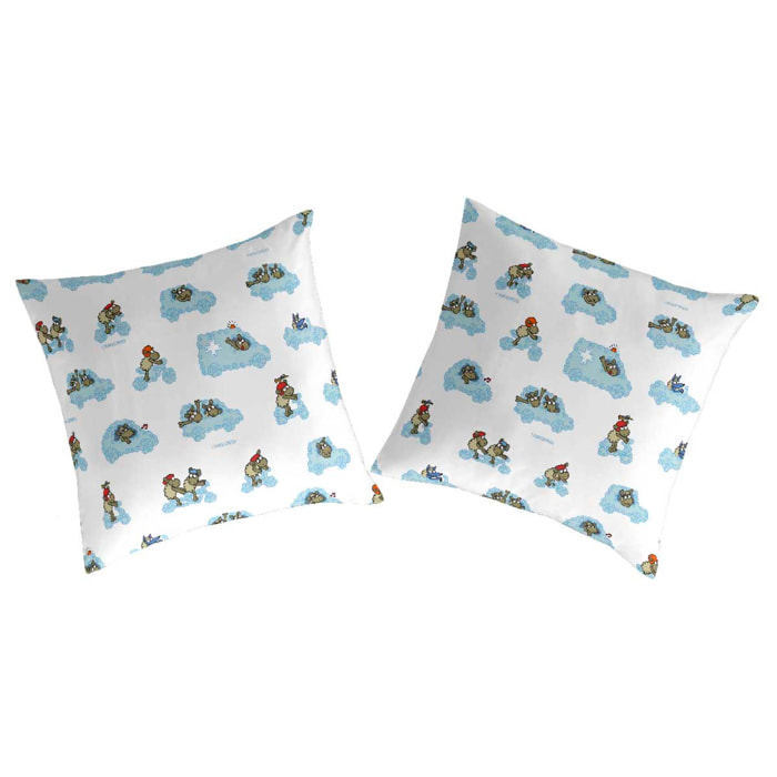 2 Fundas de cojín 65x65 cm EDICULOS - 100% algodón -