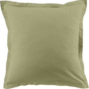 Lot De 2 Taies D'oreiller 100% Coton 57fils Verveine