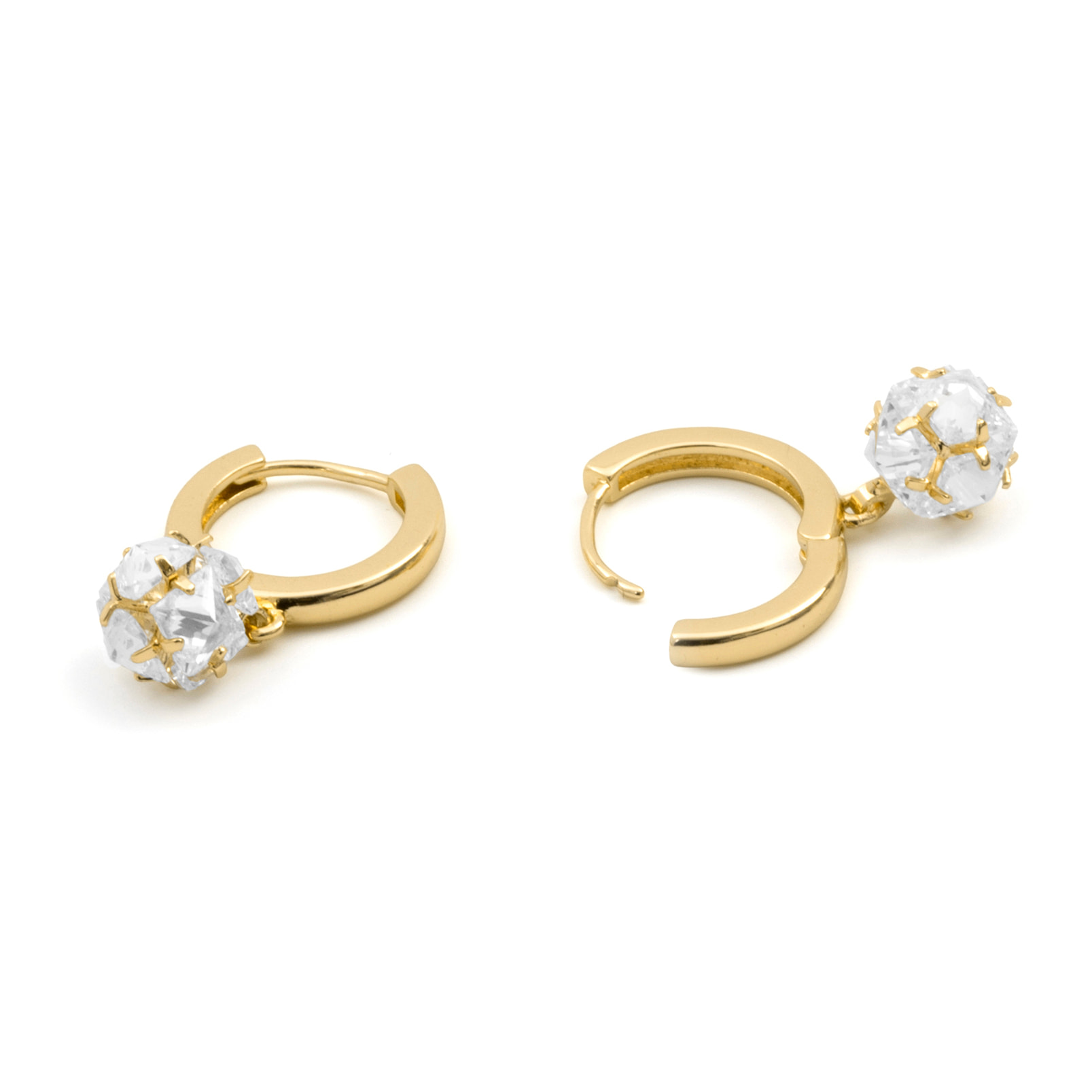 Pendientes Monrus acabado oro amarillo 18k