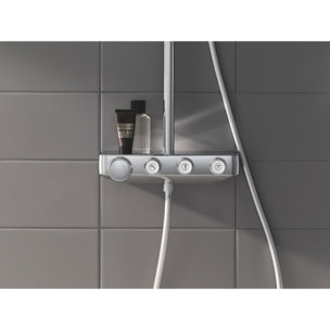 Colonne de douche avec mitigeur thermostatique Euphoria SmartControl System 310 Cube