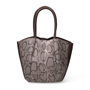 Borsa a mano da donna Seraphina Chic - Pelle vegana PU - 28.0 x 22.0 x 11.0 cm