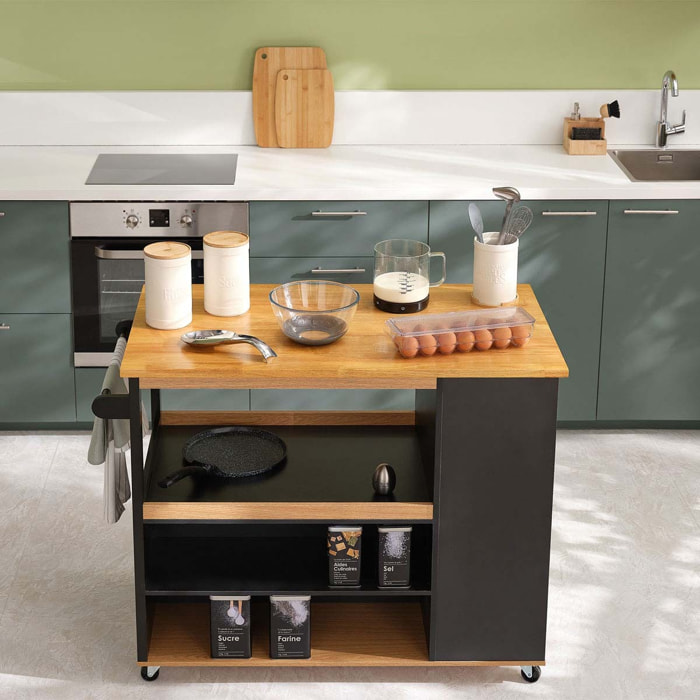 Boîte à farine "Naturéo" en céramique blanc