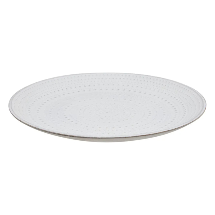 Centre de table Maia rond D.40cm blanc