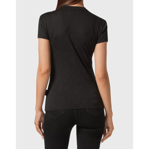 PHILIPP PLEIN T-Shirt Round Neck SKULL