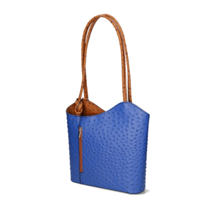 Zaino da donna in vera pelle - Modello Charlotte - 28.0 x 25.0 x 9.0 cm