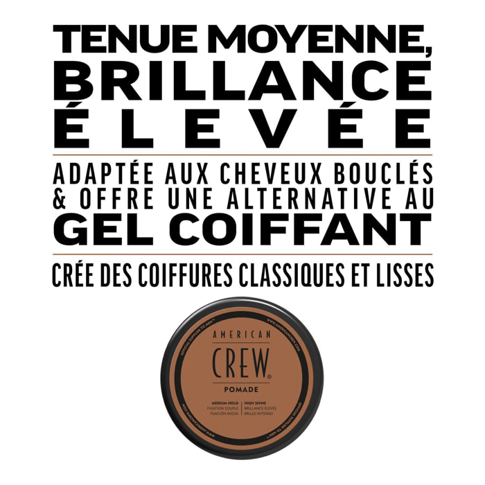 Build Your Shine - Coffret Shampooing Hydratant Quotidien 250ml + Pomade 50g